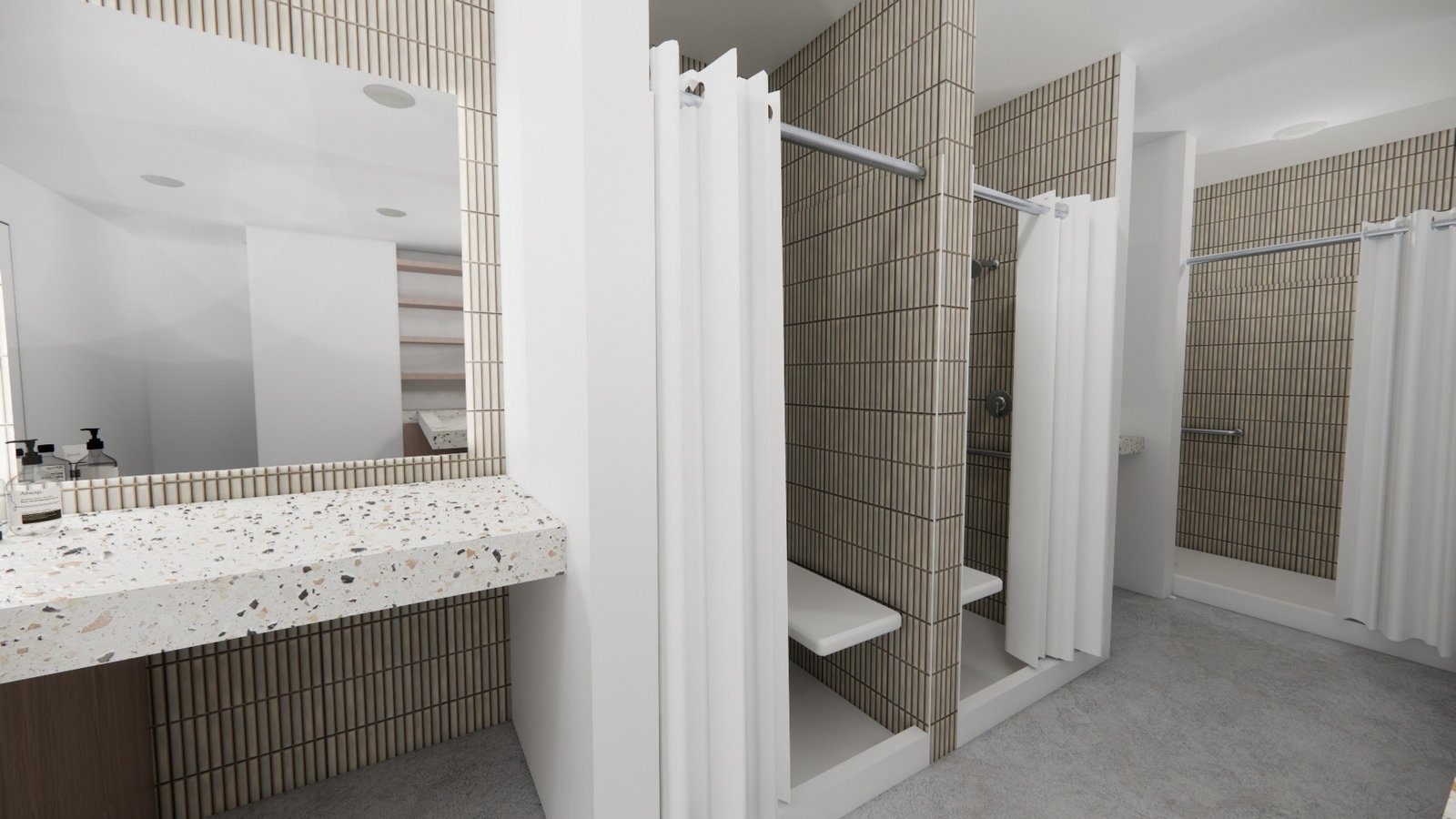 Baño inspirado en spa